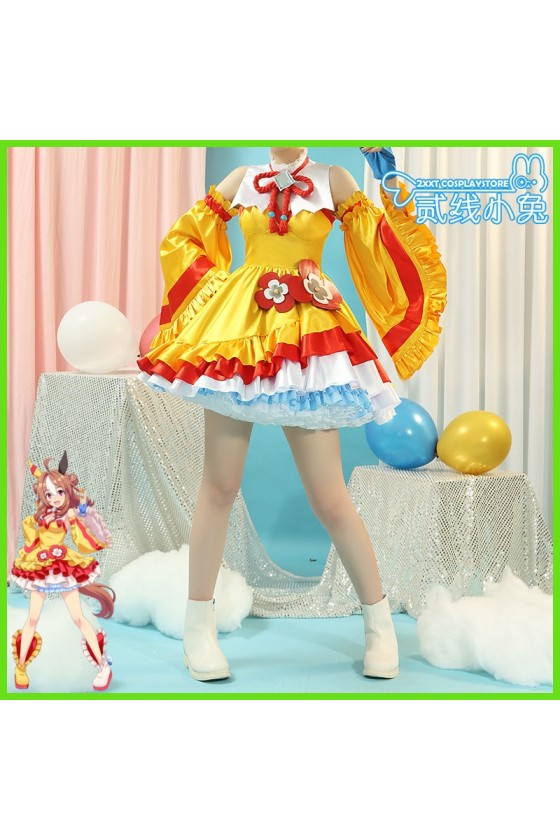 2XXT Cosplay Uma Musume Pretty Derby Copano Rickey Race Outfit Cosplay Costume